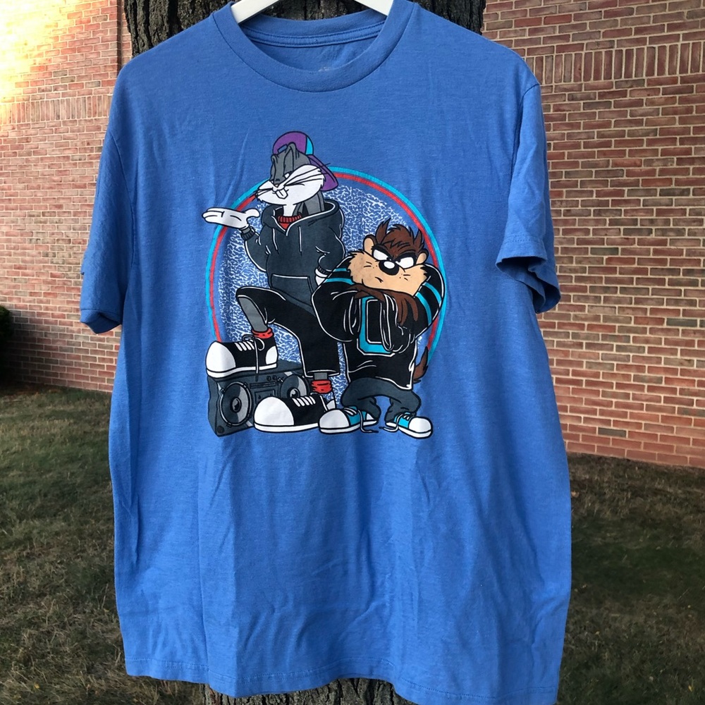 Looney Tunes Bugs Bunny Taz T-shirt, Size L
